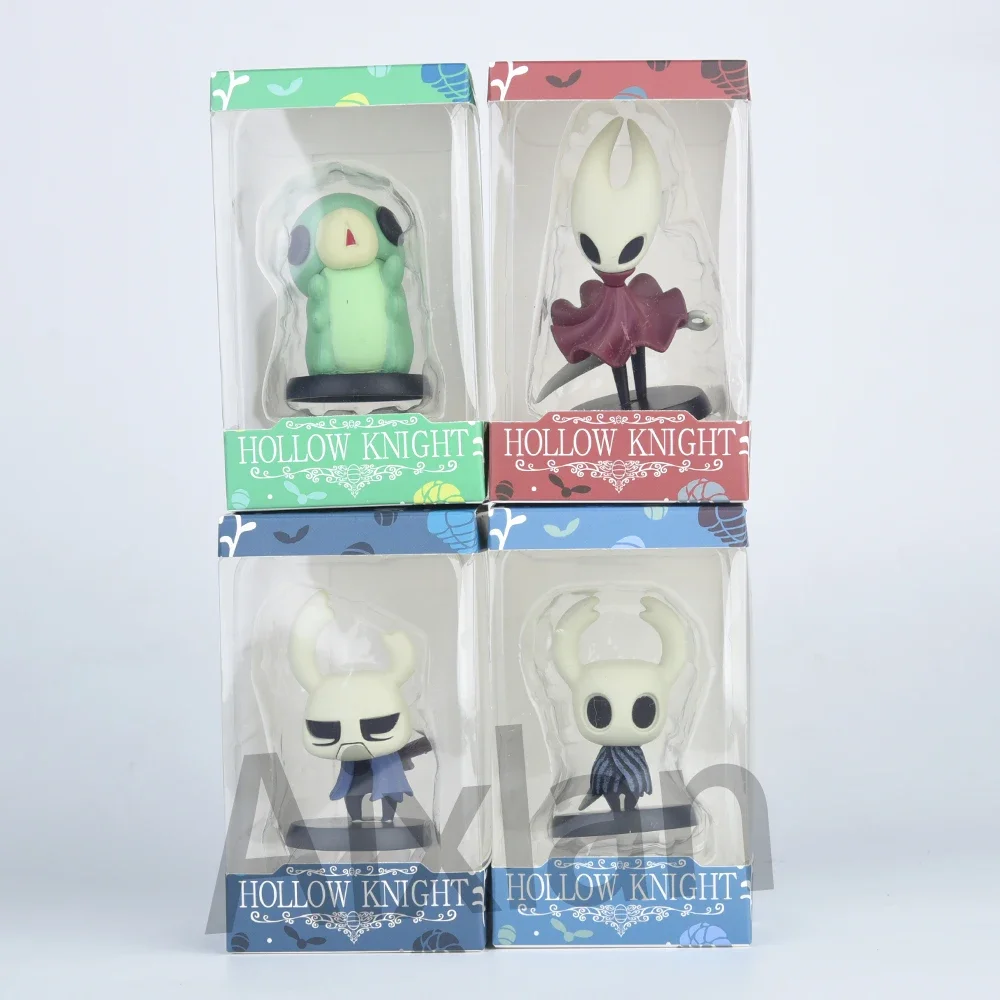 Aixlan Q Version The Hollow Knight figura de Anime PVC Hollow Knight figura de acción Hornet estatuilla modelo coleccionable juguetes para niños