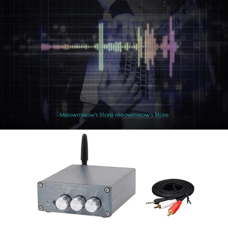 W91A 100WX2 TPA3116 Amplificatore digitale Canale stereo 2.0 compatibile per altoparlanti subwoofer ricevitore