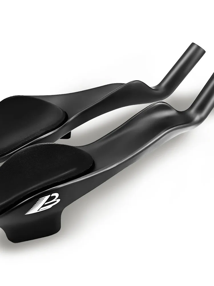 

Full Carbon Fiber Inteated Road Bike Handlebar Rest TT Spoon ape Comfortable ip Bicycle Accories Suitable for Racing