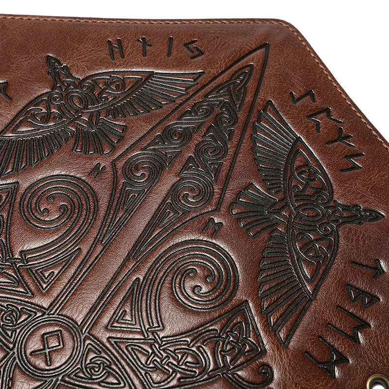 Polsino per guanto di Eather Bracciali medievali Polsino per armatura a braccio largo per uomo Donna Protezioni per polso per tiro con l'arco Accessorio per costume