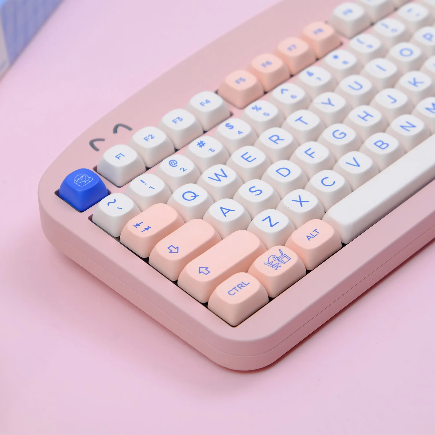 125 клавиш/набор Poco Pink Dreamland, колпачки для клавиш XOA Profile PBT Dye Sub, колпачки для клавиш в стиле аниме для Cherry Mx Switch, механическая крышка для клавиатуры