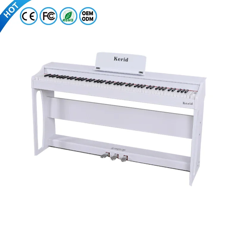 

KERID Piano Keyboard Instrumentos Musicales Electronic Price Piano 88 Key Professional Keyboard Instruments Digital Piano