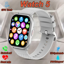 2026 New Smart Watch Men Women Heart Rate 2.01 Inch AMOLED Screen Waterproof Bluetooth Call Sports Smart Watch For iOS Android