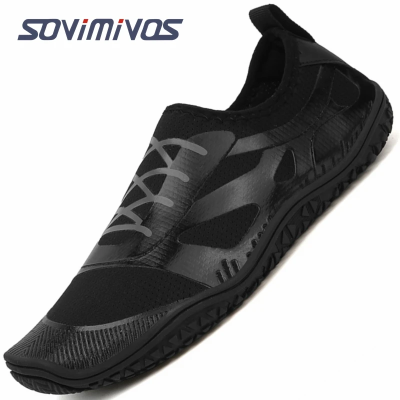 Zapatos descalzos para hombre y mujer, zapatillas minimalistas de punta ancha para correr, tenis, caminar, transpirables de ancho