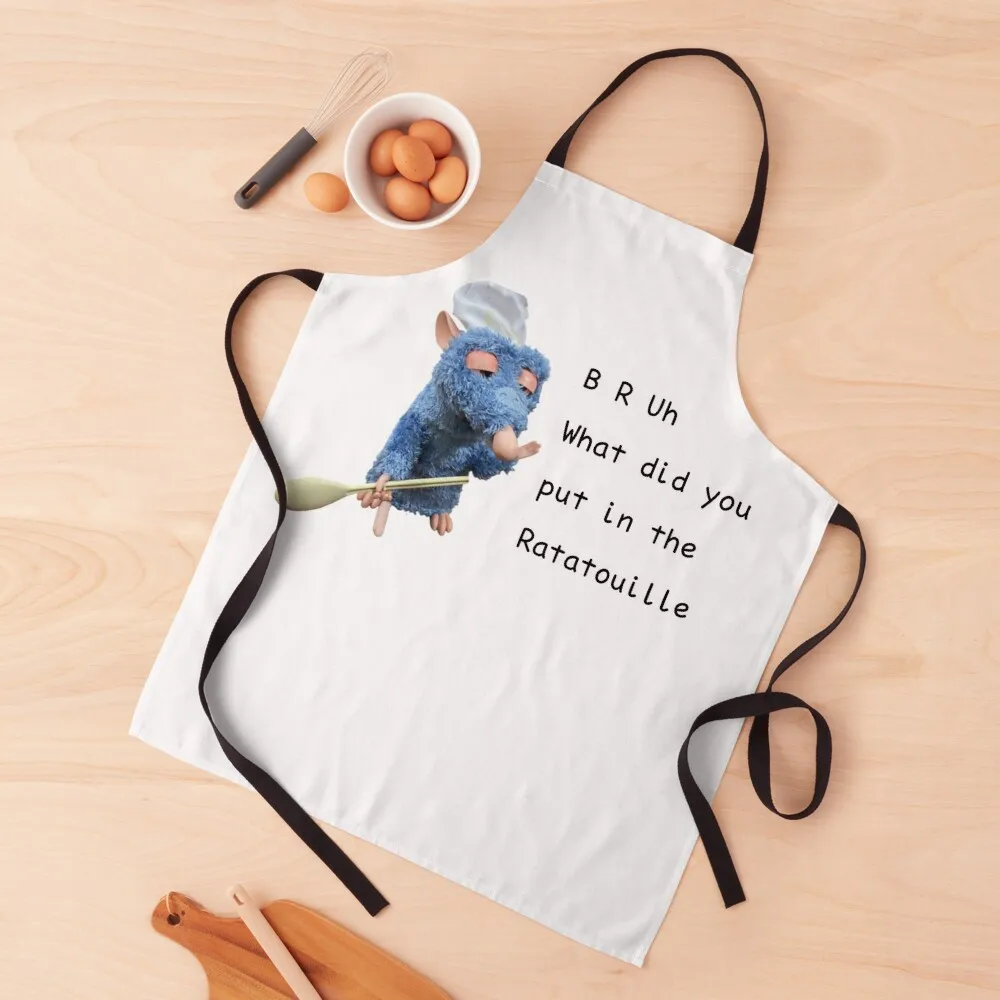 

What did you put in the Ratatouille Apron professional hairdressing Salon Kitchen on the wall christmas 2025 Apron