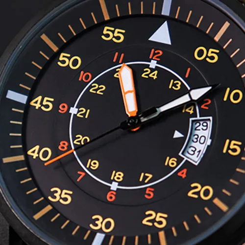 Imagen 2 del producto ADDIESDIVE nuevo MY-JD1508 reloj de cuarzo para hombres deportes Hardlex Dial ventana 50M correa de nailon impermeable reloj Masculino