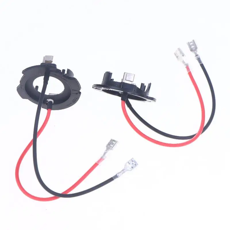 2 Pezzi Adattatore Presa Faro Per Golf 5 MK5 H7 Led Faro Lampadina Supporto Base Fermo Lampada Base Faro Accessori-image