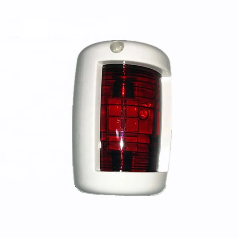 LED  Boat Side Light Navigation Lights Red Green White Signal Lamps 12V DC PC Plastic Case Warm White 2800-3200K Car Accessories