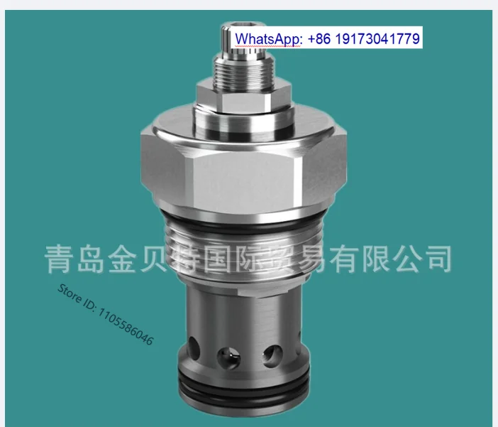 Threaded plug-in overflow valve, RAH161S10 pilot operated overflow valve hydraulic valve