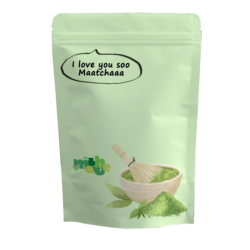 White Craft Paper Packaging Bags Standing Zip Lock Heat Seal Gift Food Tea Candy Nute Spice Bags