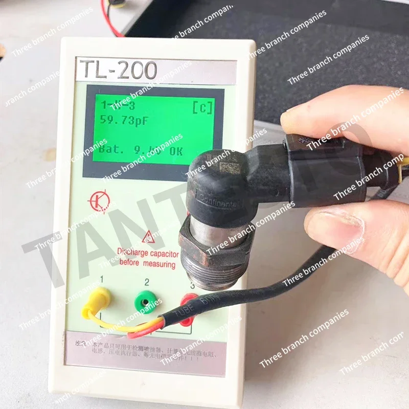 TL-200 Piezoelectric Solenoid Valve Pump Nozzle Injector Capacitance Inductance Resistance Tester