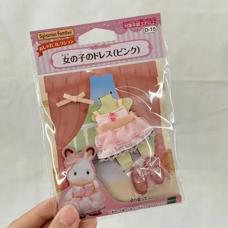 Sylvanian Families Authentic Ternurines Bunny Roupas Bonitas Crianças Brinquedos para Menino Menina Criança Brinquedo Sylvanians Family Ternuries