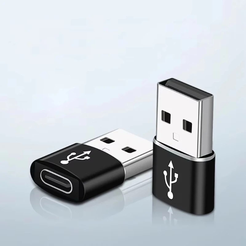 USB2.0 To Type C OTG Adapter Accessory for IPhone 11 12 13 14 Pro Max Type-c Female To USB Male Converter for Apple IPad Samsung