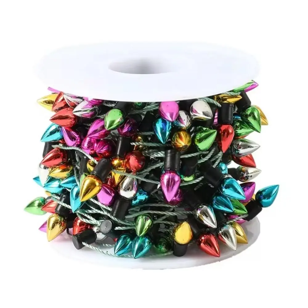 5/10M Colorful Bulbs String Garland Garden Christmas Decorations Light String New Year Gifts Xmas Tree Ornaments Party Supplies