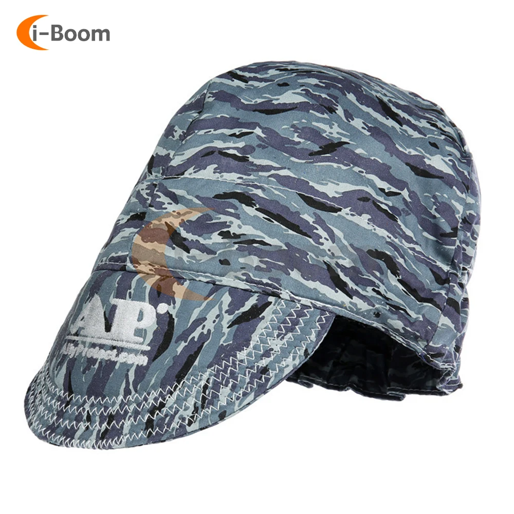 Imagem -06 - Elastic Welding Hat com Absorção do Suor Proteção Completa Hood Segurança Cap Resistente à Chama Soldadores Cap Protetora Ap6621