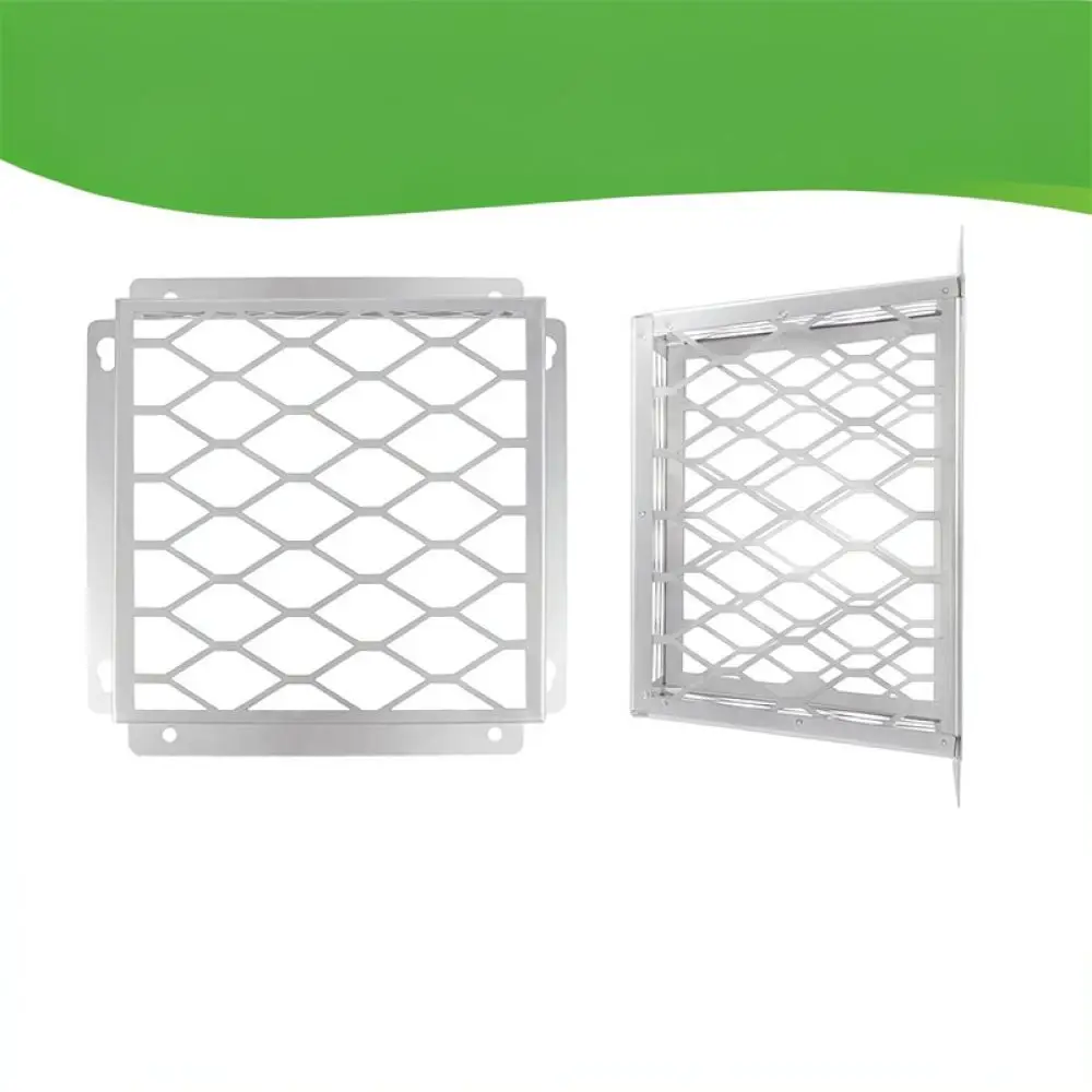 Robust Stainless Steel Dryer Vent Hood Outdoor Protection Shield Compatible With 3 4 Inch Exhaust Hose Systems