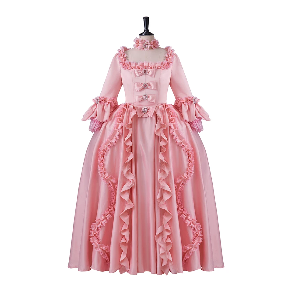 pink marie antoinette dress Inviting History: Marie Antoinette in Pink: A Series of Portraits
