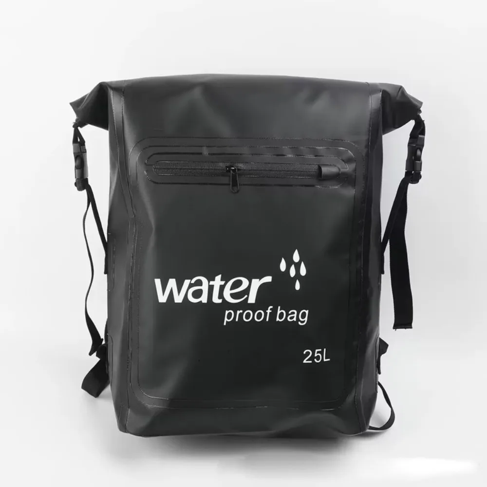 

Dry Storage Bag Waterproof Dry Bag Large Capacity Rucksack Pack Swimming Backpack 25L PVC Water Floating Rafting Bucket Bag