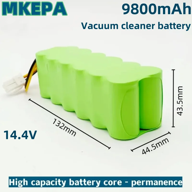 NI-MH vacuum cleaner battery, butterfly robot SR8840SR8845SR8855SR8990VCR8845VCR8895VCR8730SR8750, 4.0Ah 14.4V4800mAh-9800mAh