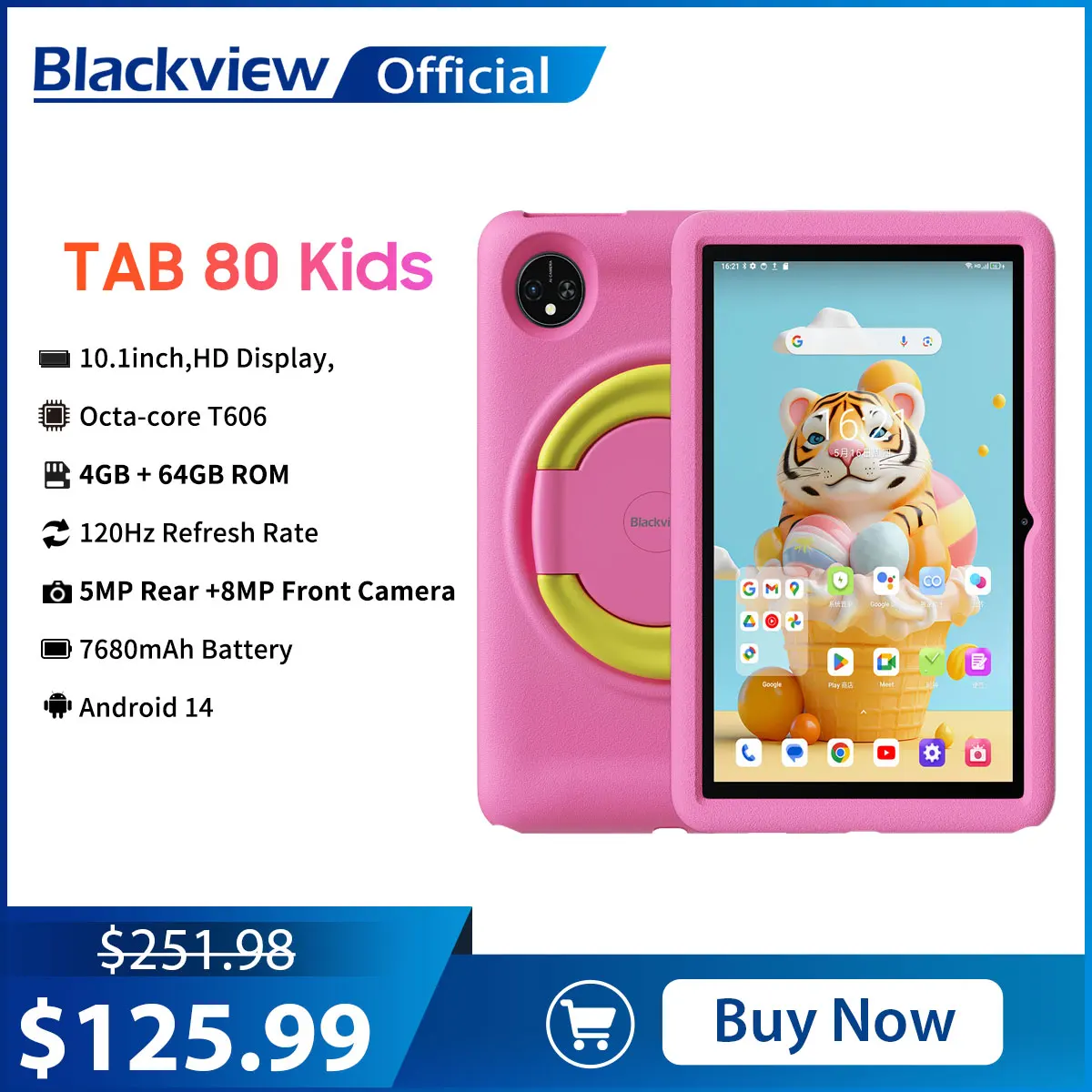 Blackview Tab 80 Kids Tablet,10.1