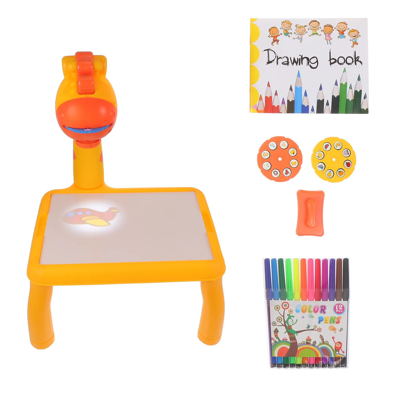 Writing and Drawing Board Creative Glowing Toy Projector Smart Stylish Projection Table