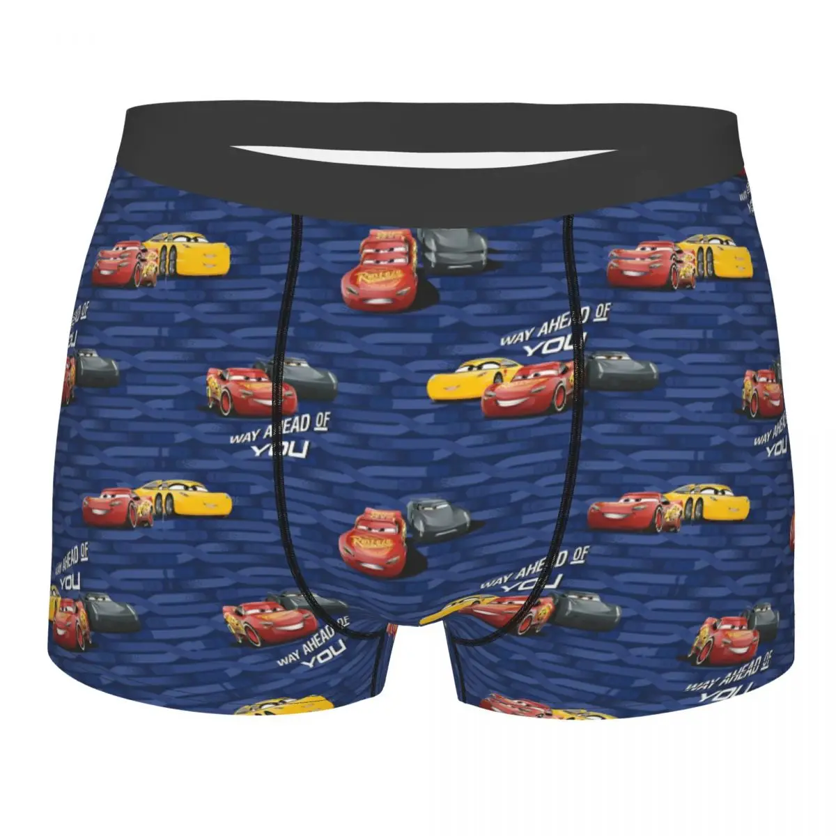 Lightning Mcqueen And Sally Car Boxershorts für Herren   Neuartige Unterwäsche Unterhose