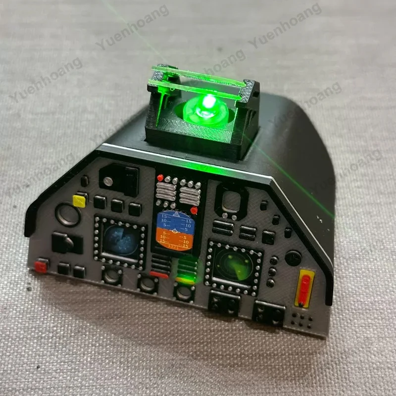1PCS FPV Simulated Dashboard For ATOMRC Beluga RC Fixed-Wing Aircraft Cockpit Modification Part Static Instrument Panel Model