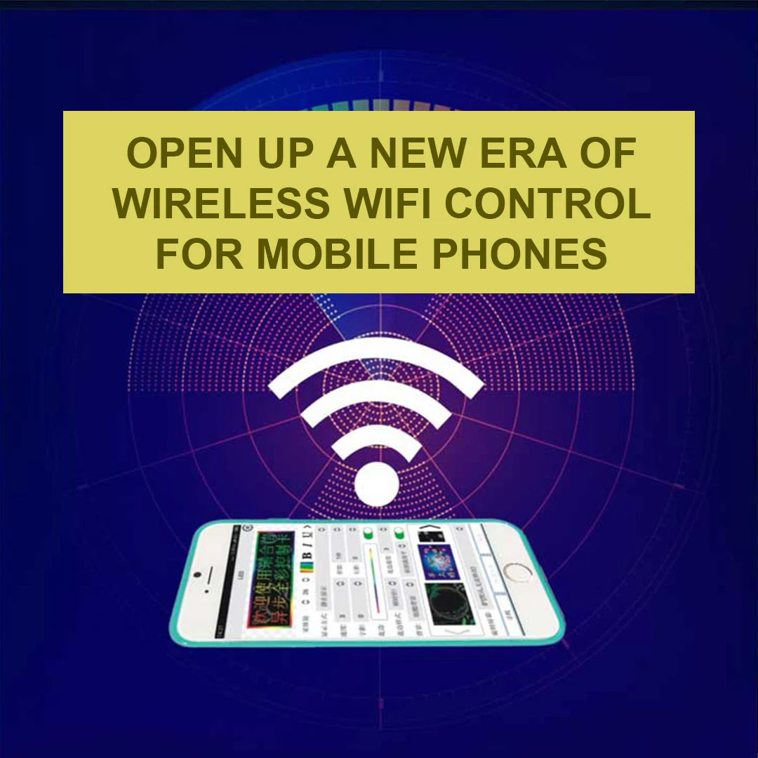 RHX8-32W320 32W512 32W1024 بطاقة التحكم في شاشات LED أحادية وثنائية اللون تدعم التحكم اللاسلكي عبر الهاتف المحمول واي فاي #6