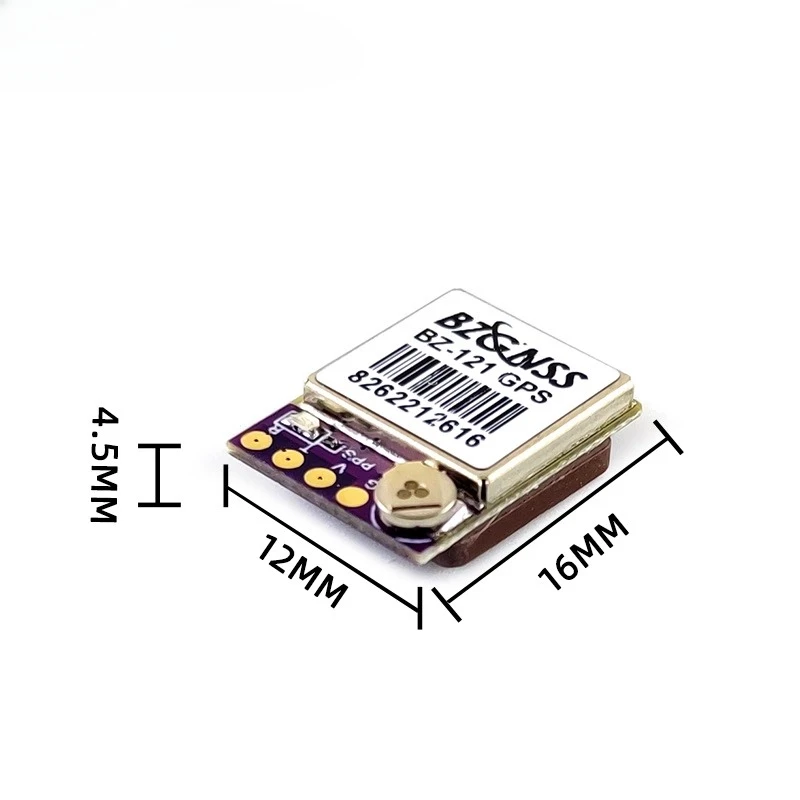 FPV BZ121 GNSS GPS Dual Protocol GPS Positioning Module Suitable FPV Out of Control Rescue Fixed-wing Crossing Plane Diy Parts
