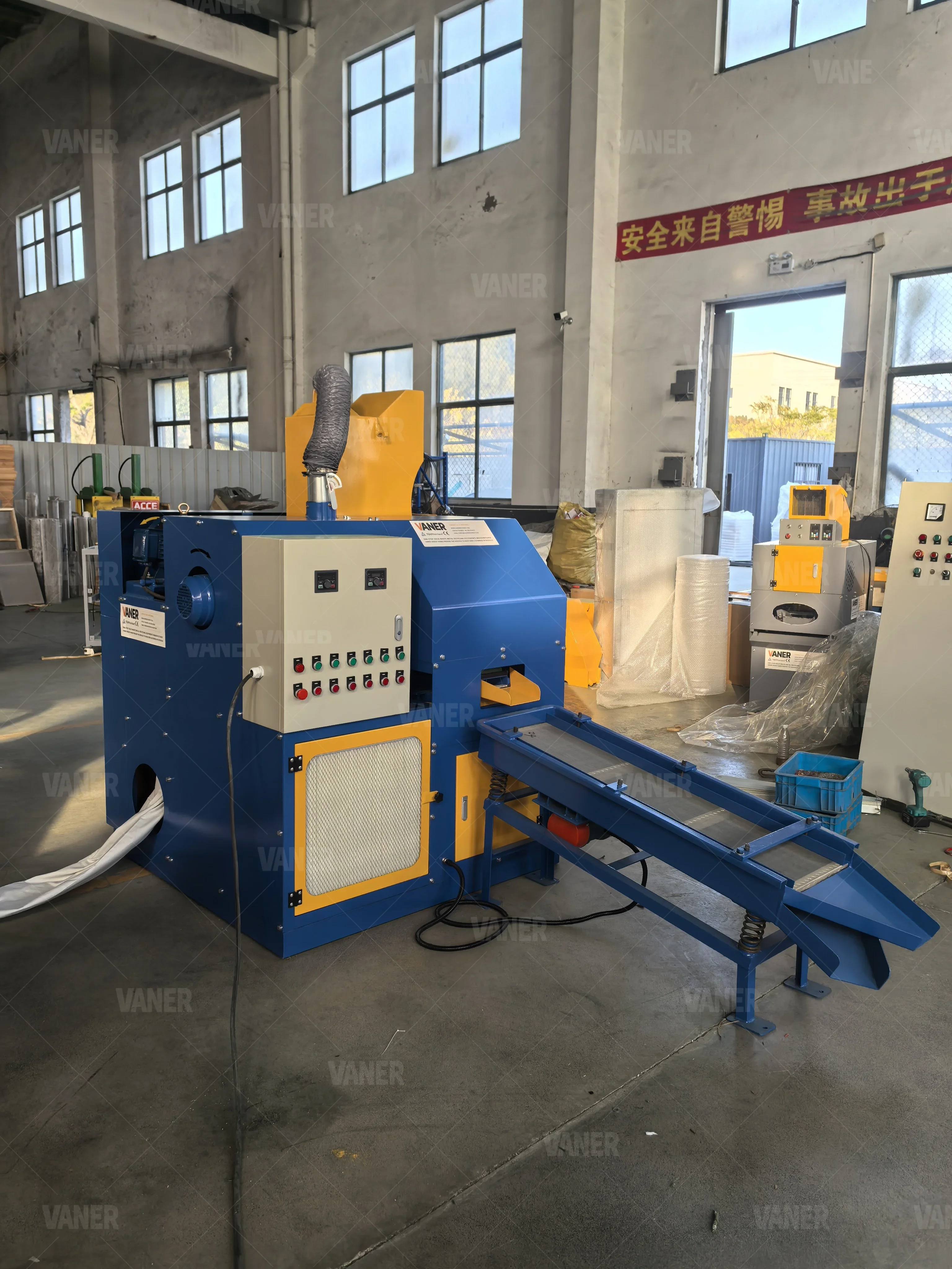 V-C06 الصين أفضل توريد الكابلات النحاسية البلاستيك فاصل الخردة كابل سلك المحبب آلة إعادة التدوير بسعر منخفض #5