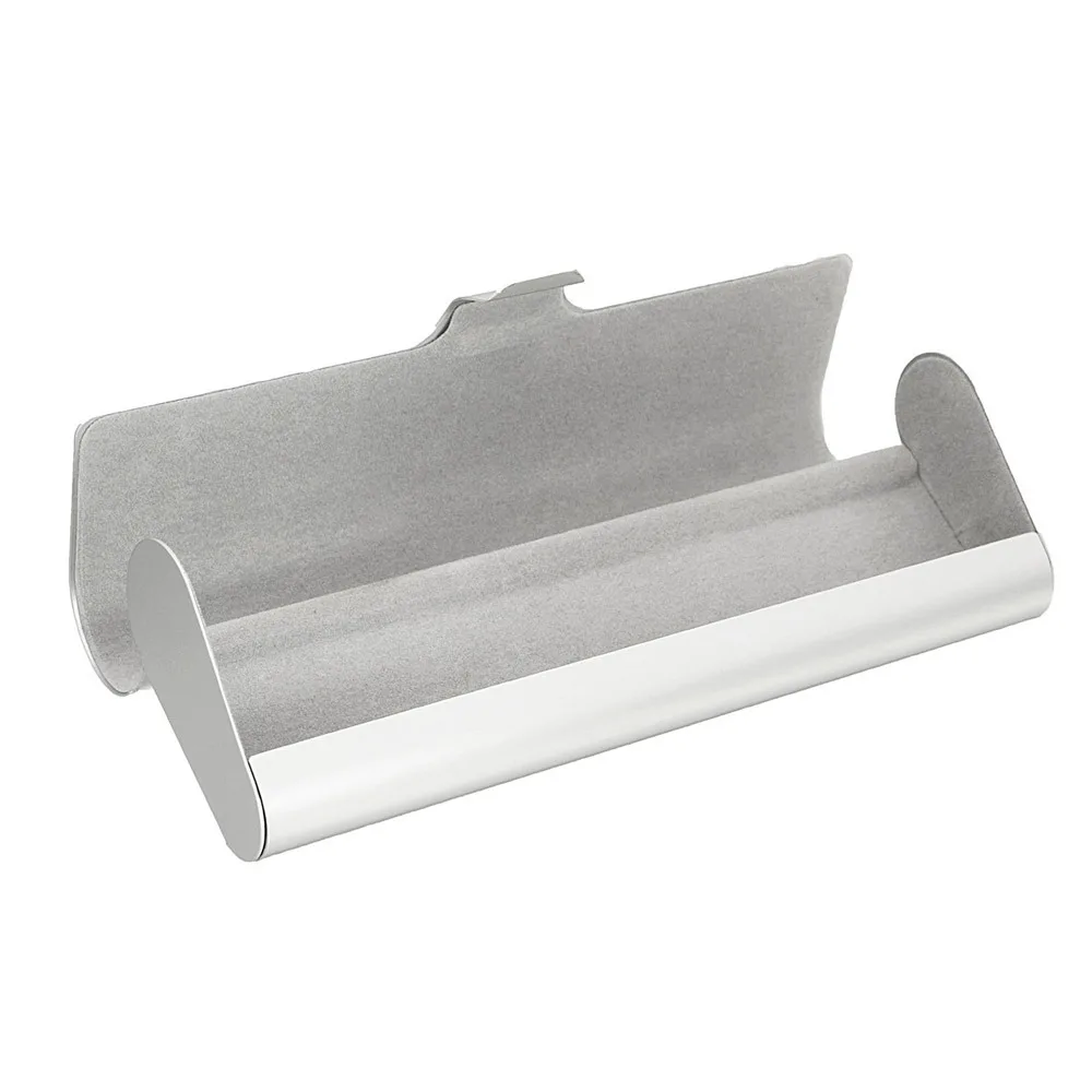 1Pcs Slim Matte Hard Metal Spectacles Glasses Protection Black Silver Eyeglasses Case Travel Portable Holder Box Gifts