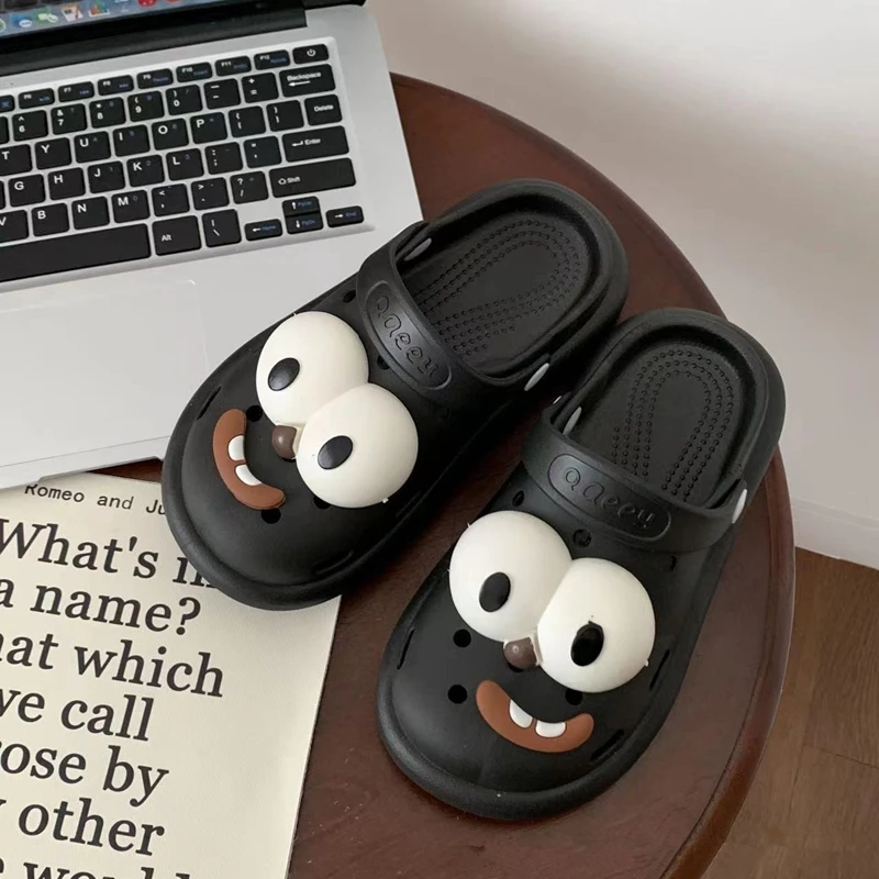 2 Stück DIY-Schuhschnallen, Slipper-Zubehör, niedliches großes Augenloch, Schuhanhänger, Cartoon, lustig, lustige Schuhe, Dekoration, Mode-Accessoires – Detail 8