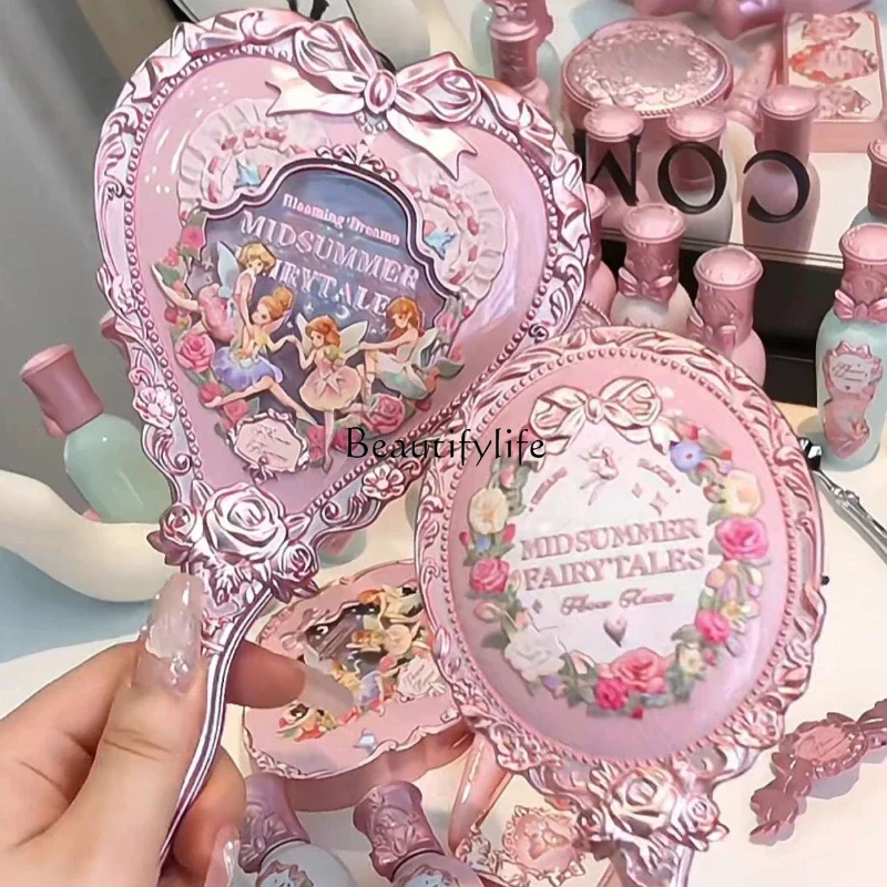 

Flower Know Midsummer Night Peripheral Handheld Mirror Hairpin Streamer Makeup Gift Box