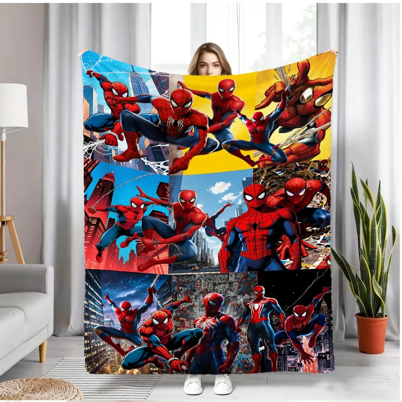 

Фланелевое одеяло с принтом комиксов «Мстители» и супергероями Marvel, легкое, мягкое, теплое, для дивана, кровати, как плед или накидка, подарок для подростков