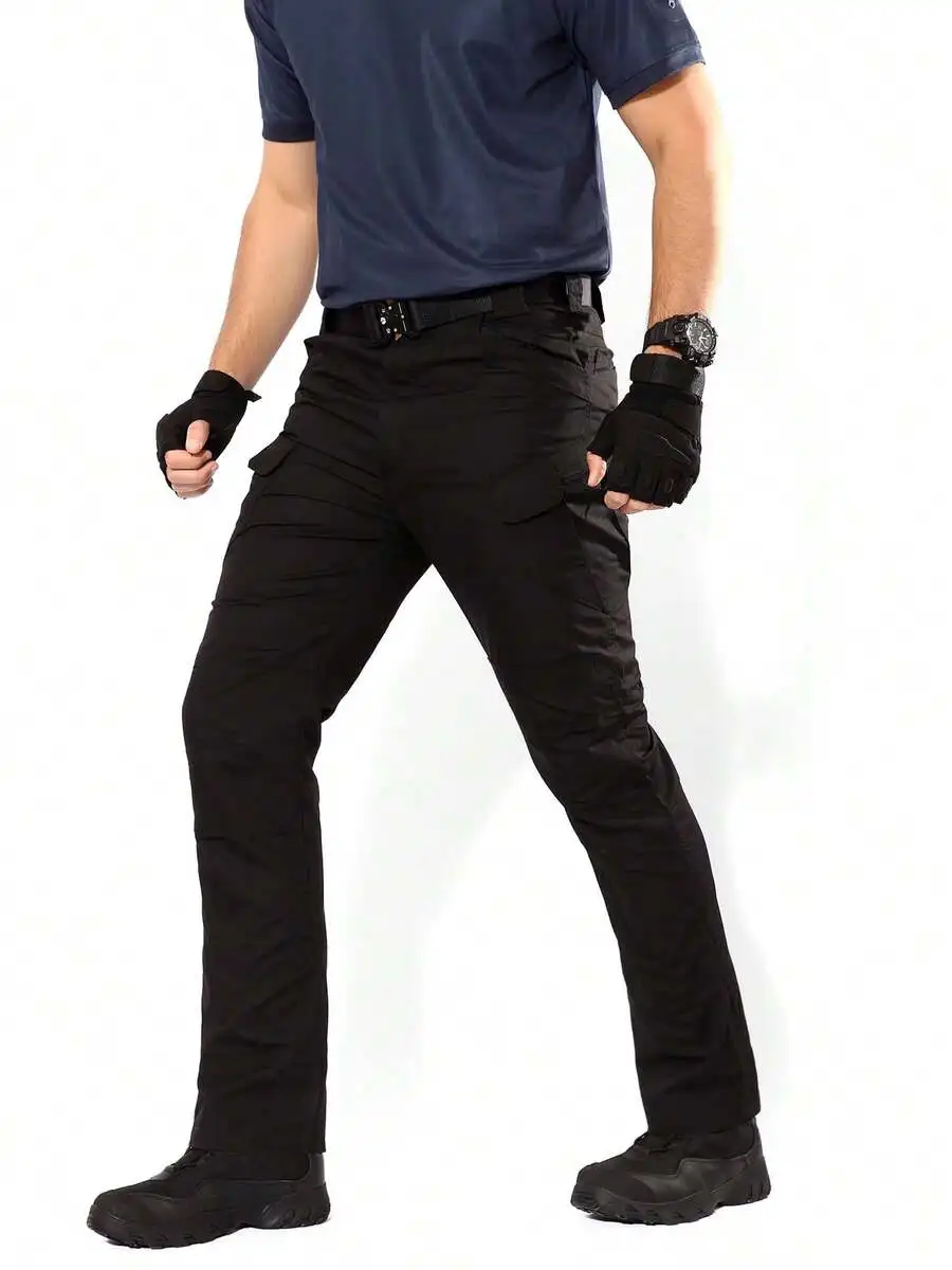 

Waterproof Cargo Pants Men Tactical Outdoor Work Hiking Lightweight Casual