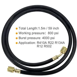 R410A AC Refrigerant Charging Hose 59