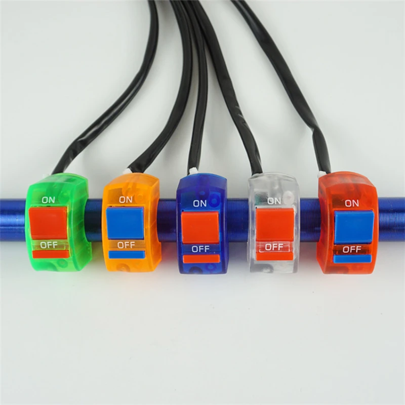 

Motorcycle Accessories Off-road Vehicle Modification Switch LED Headlight Spotlight Switch Controller Flameout Switch