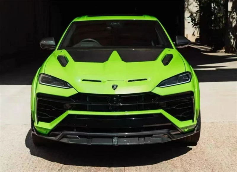 For Lamborghini URUS SE Real Dry Carbon Fiber Front Lip Front Bumper Lower Lip Under Car Accessories Body Kit