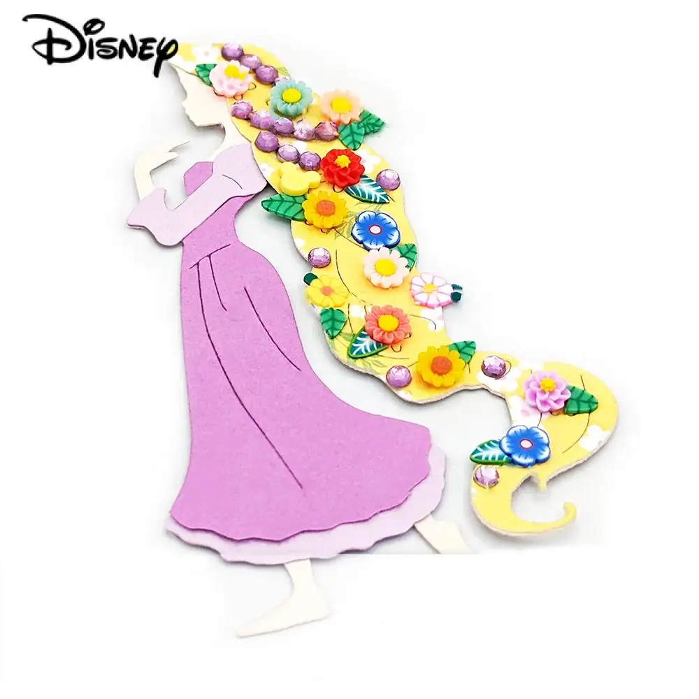 Disney Princess Metal Cutting Dies Tangled Rapunzel Cut Dies Mold for DIY Scrapbooking Decora Paper Craft Knife Mould Blade