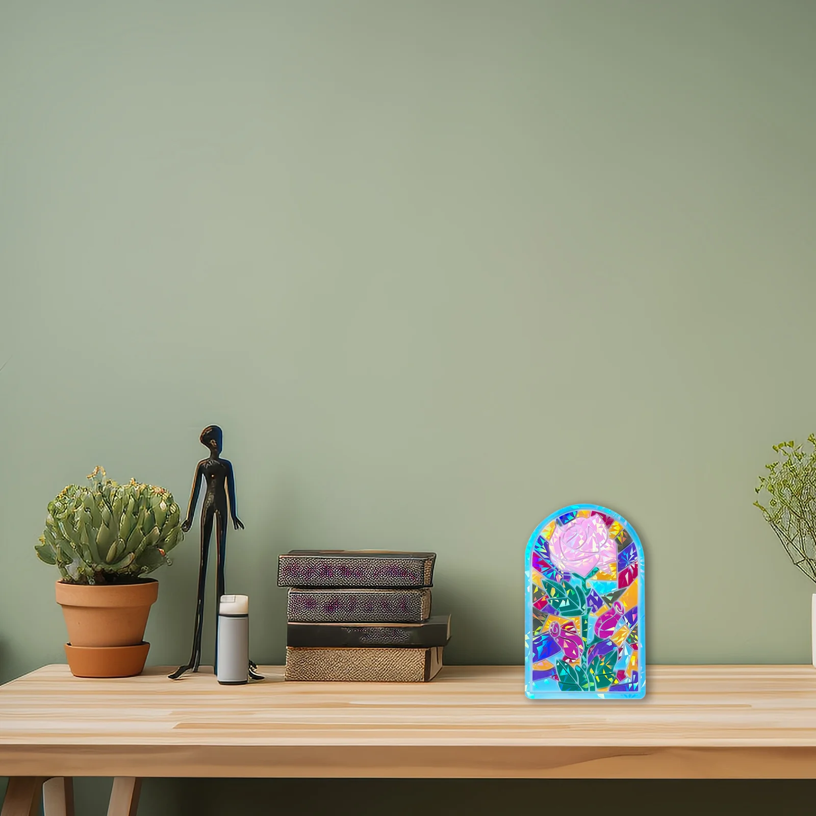 ارتفع نمط جدار ديكور قالب سيليكون الحرفية صنع أداة Diy بها بنفسك راتنجات الايبوكسي الفن مرنة قابلة لإعادة الاستخدام قوالب الحرف اليدوية والمجوهرات #1