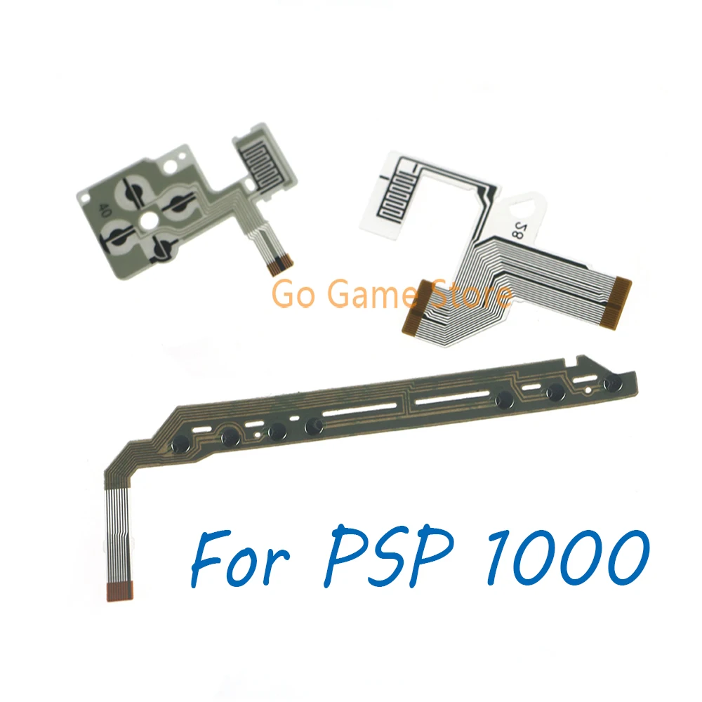 1set 3 in 1 D-Pad Left Right Keyboard Function Buttons Keypad Flex Cable Sound Volume Flex Cable For PSP1000 PSP2000 PSP3000