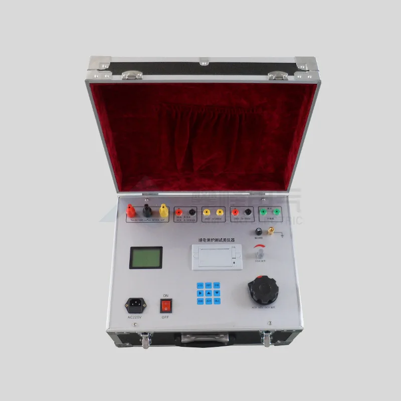 Single Phase Relay Protection Test Box Single Phase Tester Relay Manufacturer High Accuracy Factory Direct