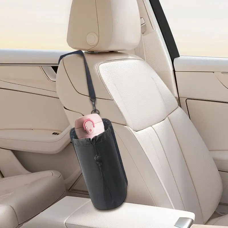 Cup Holder For Car Seat Car Cup Holder Drawstring Bag Car Organizer Storage Organizer Car Drink Holder Car Cupholder Car Pouch