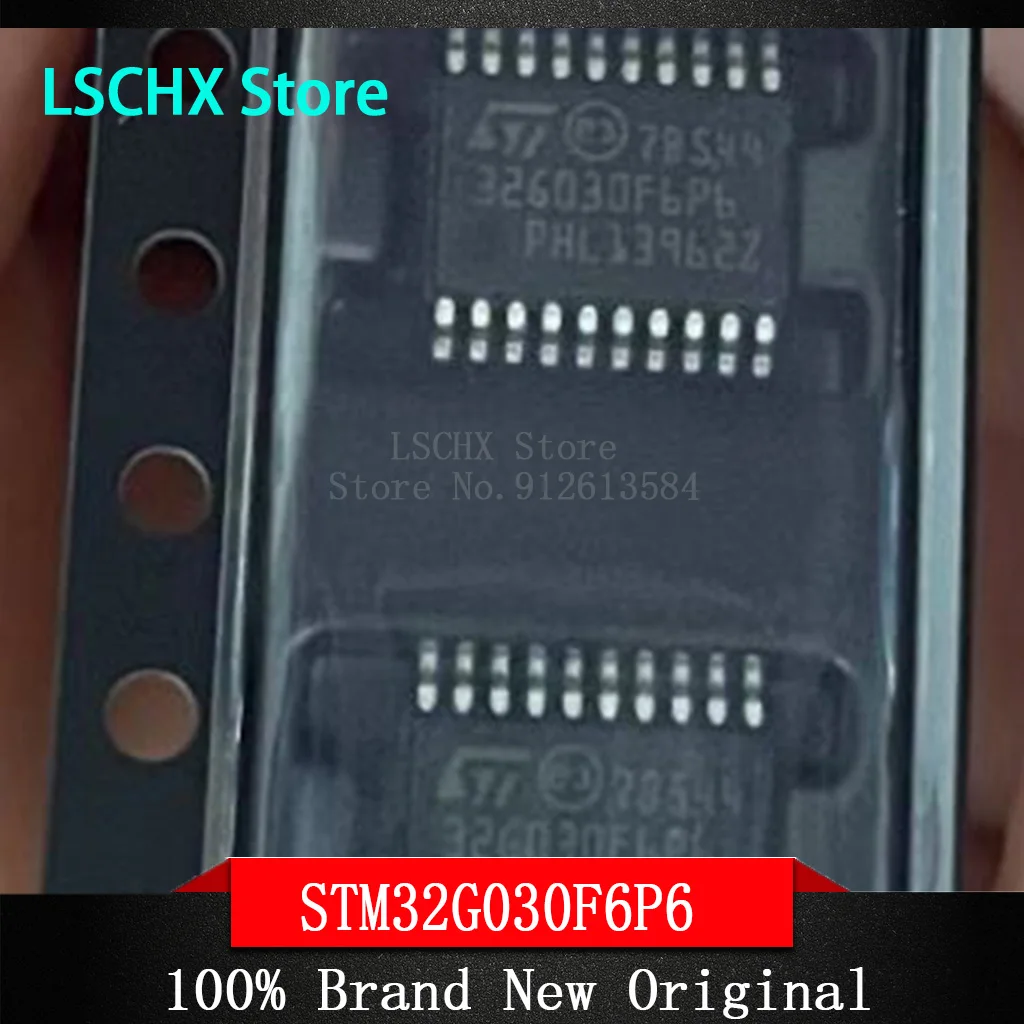 

STM32G030F6P6 STM32G031F4P6 STM32G031F6P6 STM32G031F8P6 ARM Cortex-M0 64MHzMicrocontroller (MCU/MPU/SOC) IC chip TSSOP-20