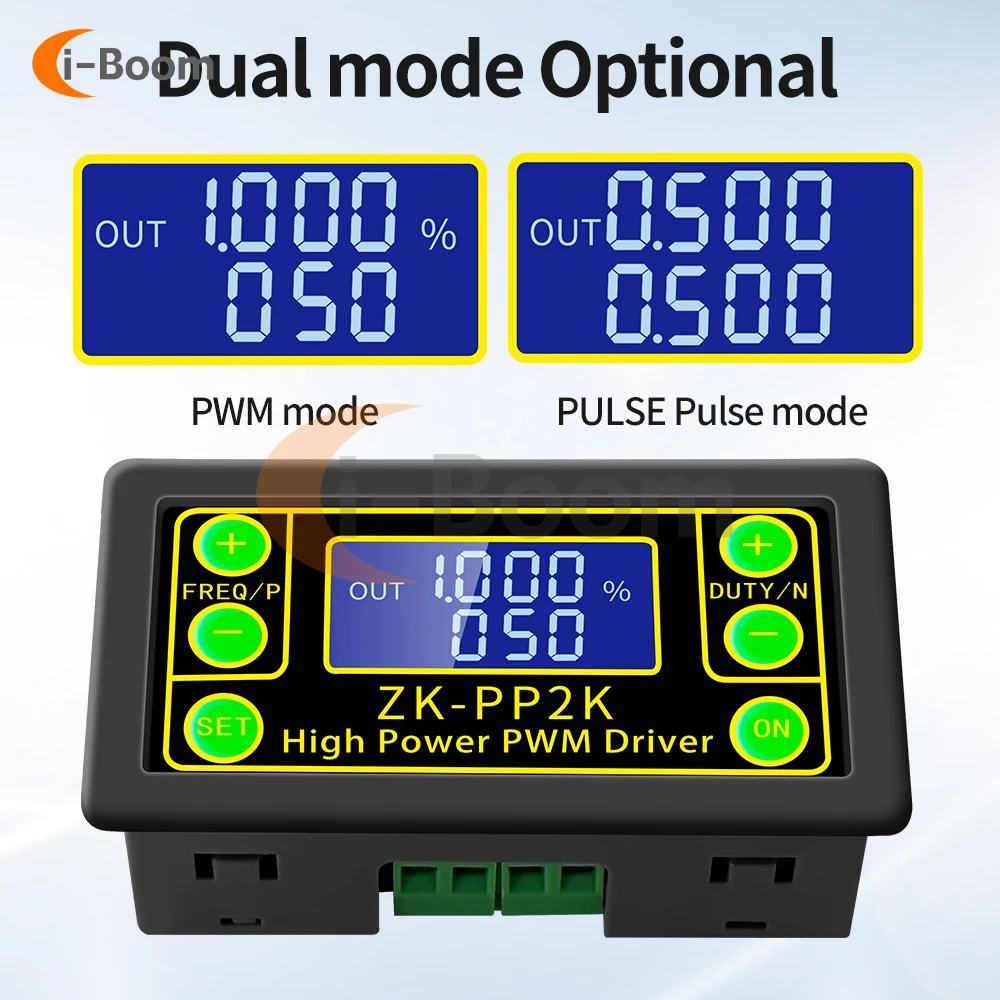 ZK-PP2K Signal Generator Pulse Frequency Generator Drive Module Pulse Frequency Cycle Module 1Hz-150KHz Motor Controller