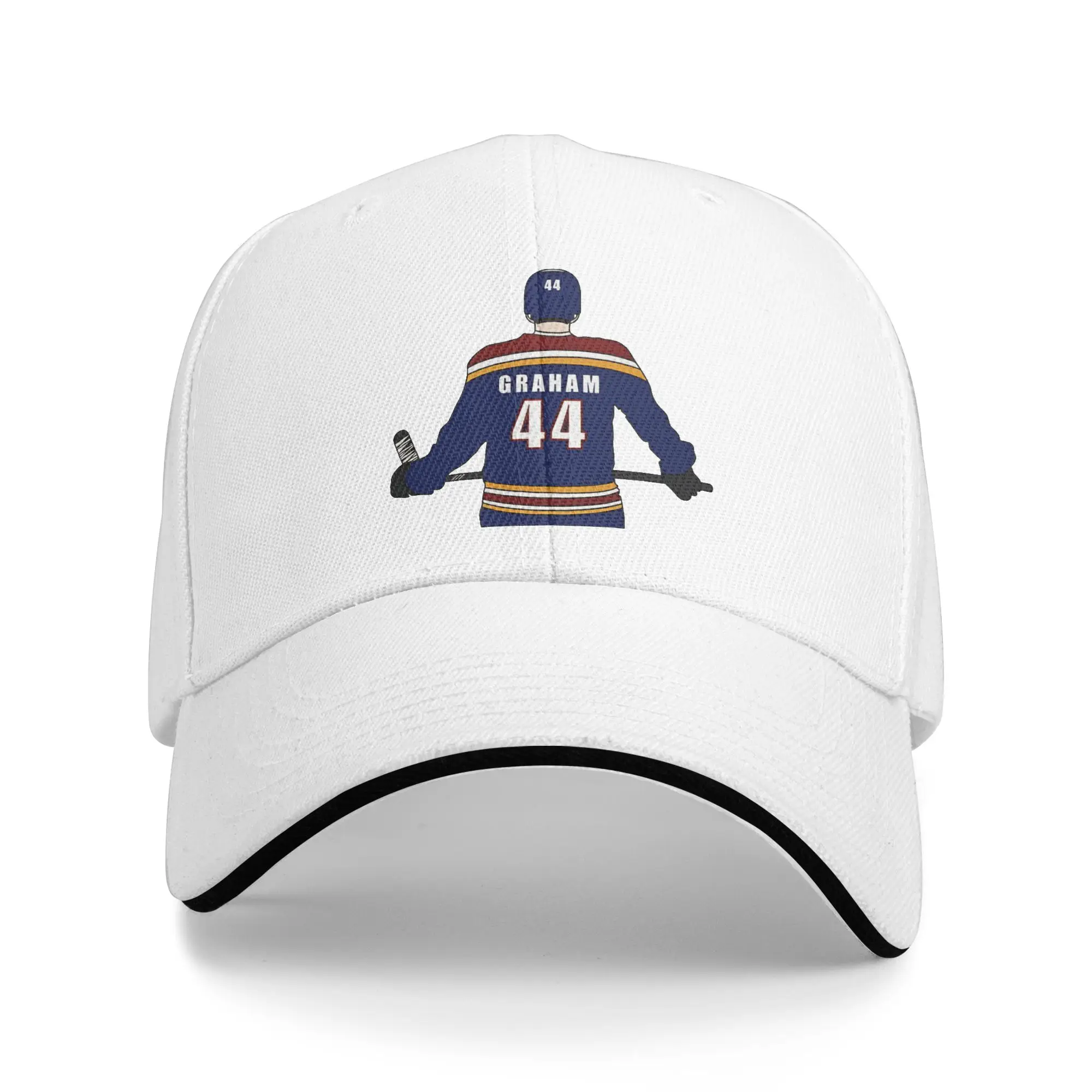 Off Campus Garrett Graham  Baseball Cap Fashion Number 44 Sandwich Hat Unisex Adjustable Headwear Outdoor