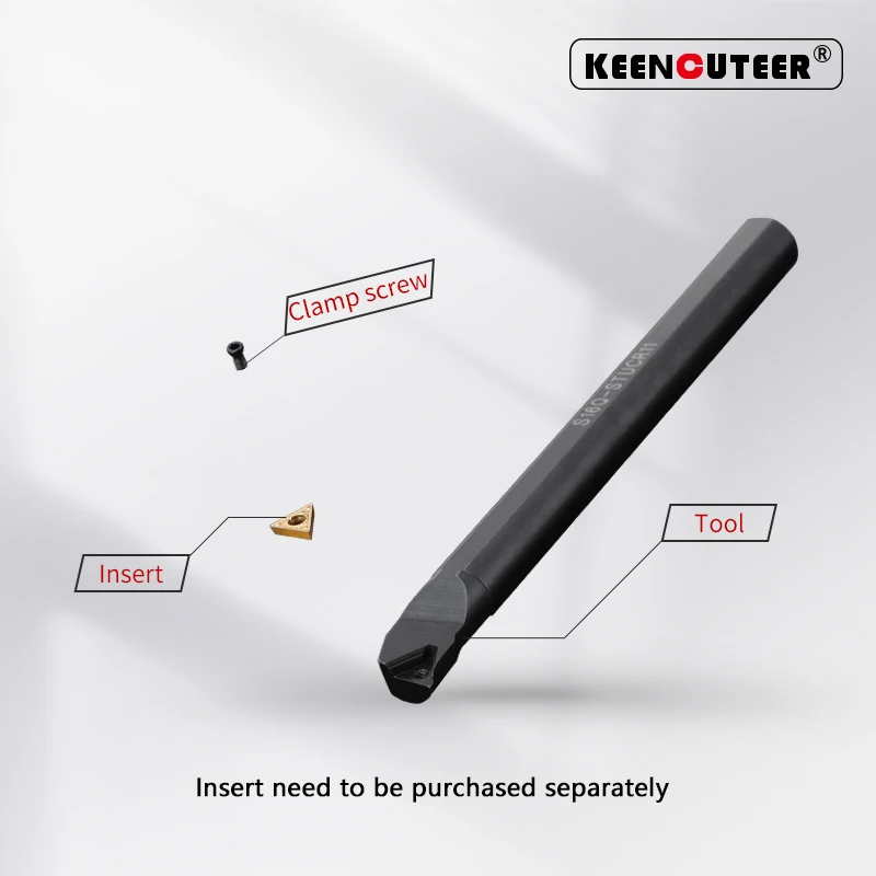 Screw Type Internal Turning Tool S08K/S10K/S12M/S14N/S16Q/S20R/S25S- STUCR/L 09/11/16 Lathe Turning CNC Cutting Tool Cutter Bar