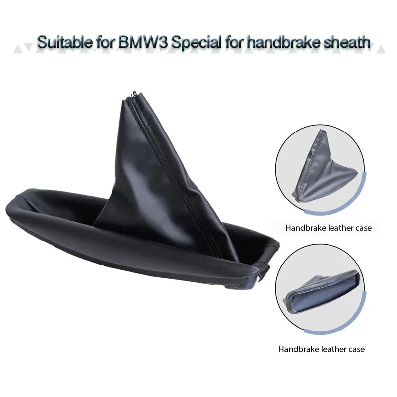 

FOR Special Handbrake Leather Cover for BMW 3 Series E46 Automatic Transmission E53 - Handbrake Sheath Cover