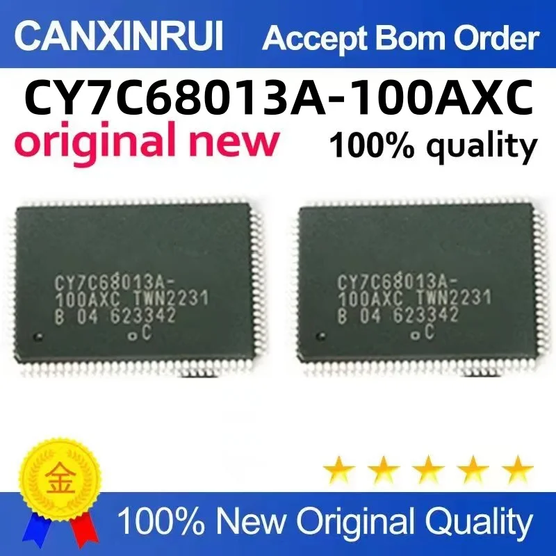 

New CY7C68013A-100AXC CY7C 68013A 100AXC TQFP package chip IC