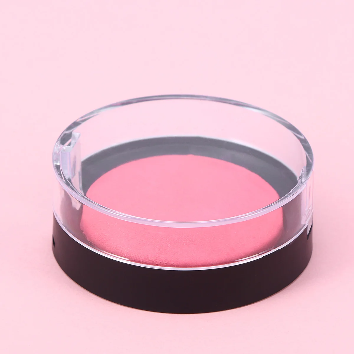 أحمر خدود معدني مضغوط غير لامع، أحمر خدود مكياج وردي خوخي للنساء، وجه طبيعي طويل الأمد وجيد التهوية